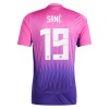 Maglia ufficiale Germania Sane 19 Trasferta Euro 2024 per Bambino